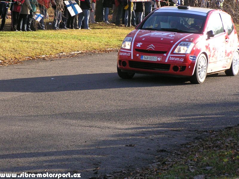 Prask Rallysprint 8. 12. 2007