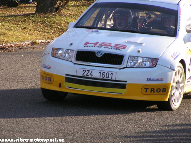 Prask Rallysprint 8. 12. 2007