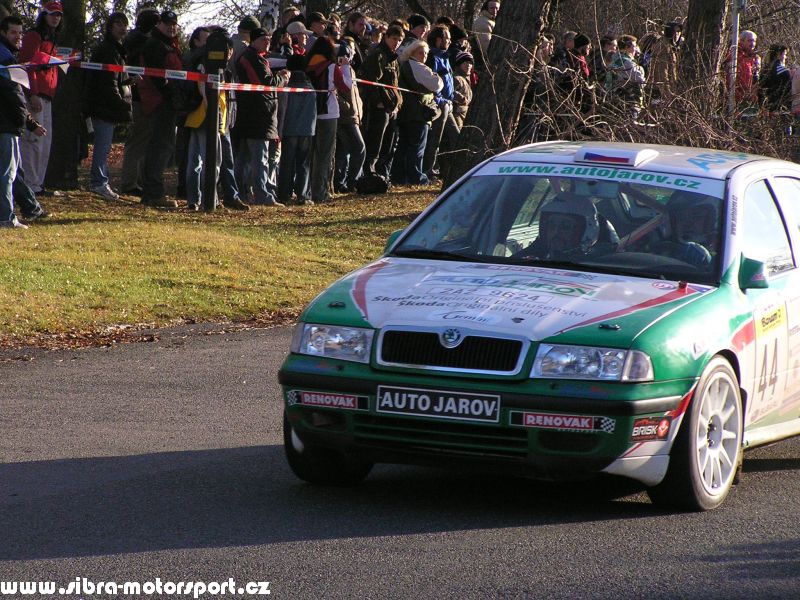 Prask Rallysprint 8. 12. 2007