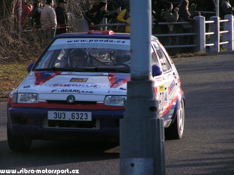 Prask Rallysprint 8. 12. 2007