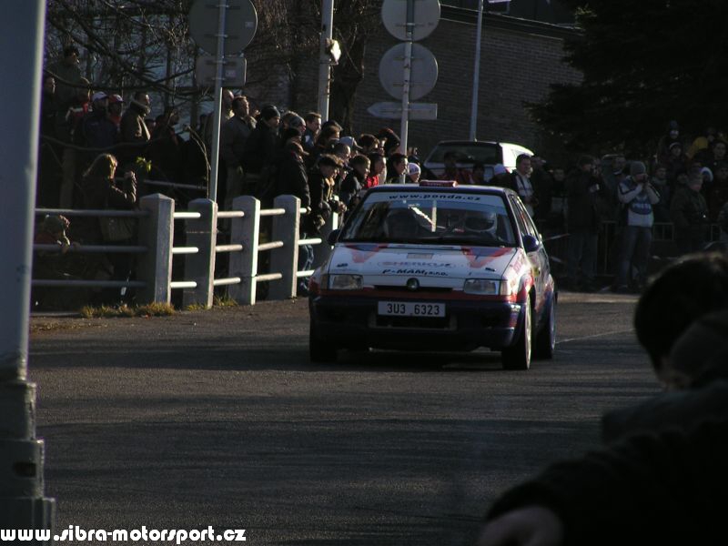 Prask Rallysprint 8. 12. 2007