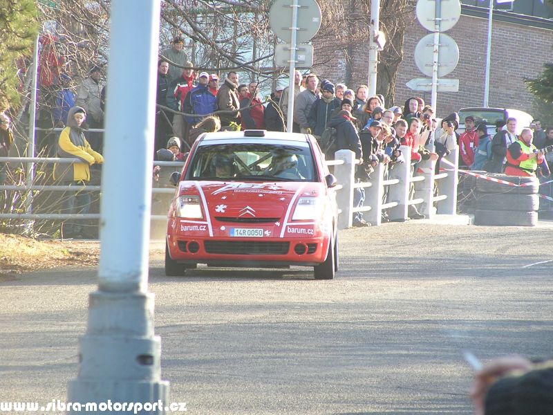 Prask Rallysprint 8. 12. 2007