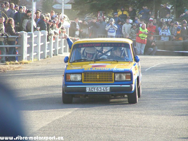 Prask Rallysprint 8. 12. 2007
