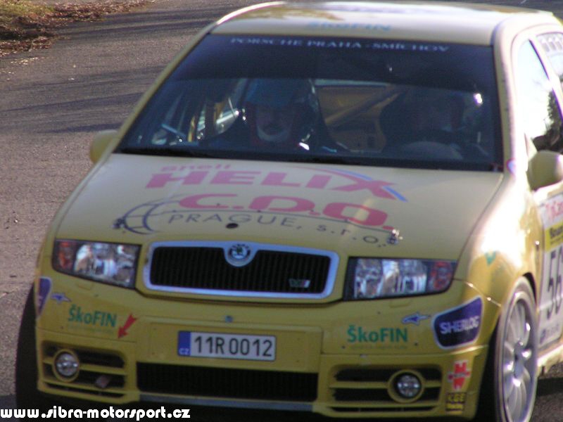 Prask Rallysprint 8. 12. 2007