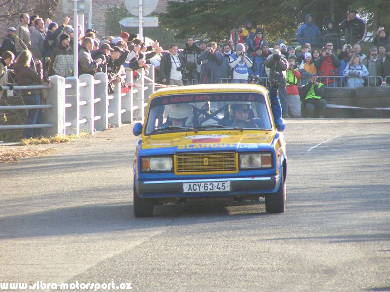 Prask Rallysprint 8. 12. 2007