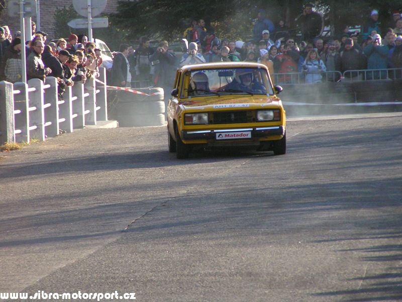 Prask Rallysprint 8. 12. 2007