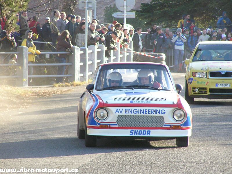Prask Rallysprint 8. 12. 2007