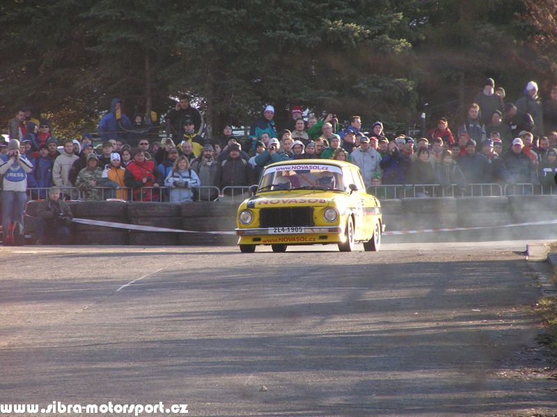 Prask Rallysprint 8. 12. 2007