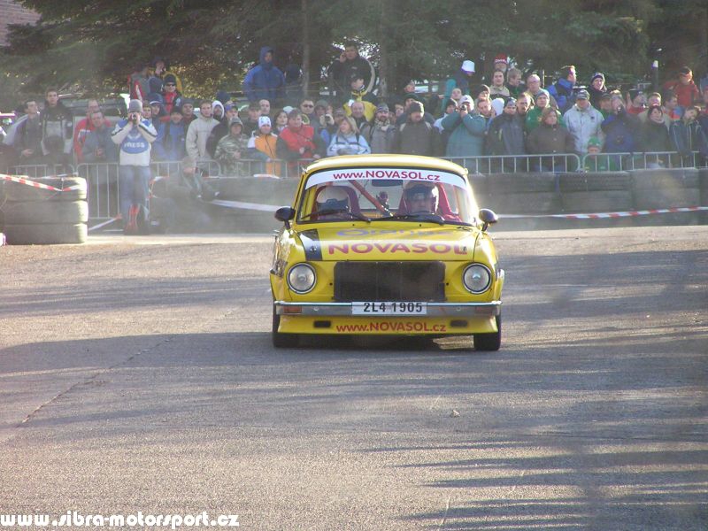 Prask Rallysprint 8. 12. 2007