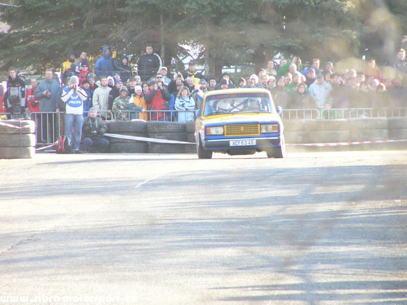Prask Rallysprint 8. 12. 2007