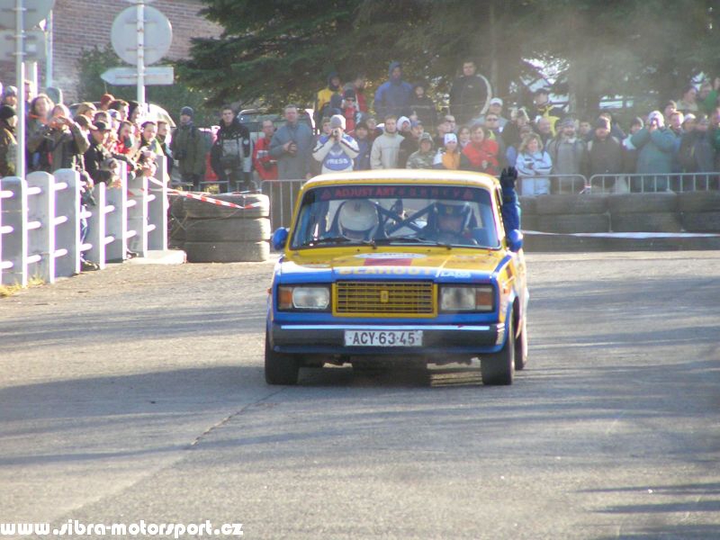 Prask Rallysprint 8. 12. 2007