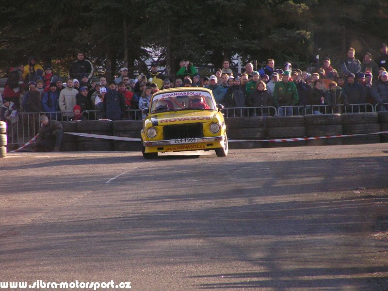 Prask Rallysprint 8. 12. 2007