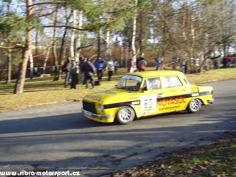 Prask Rallysprint 8. 12. 2007