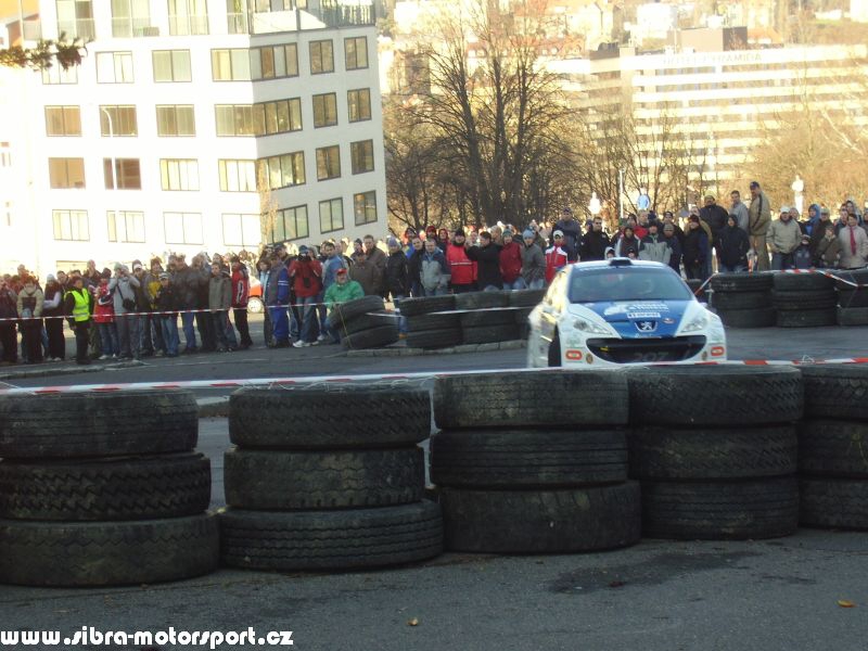 Prask Rallysprint 8. 12. 2007