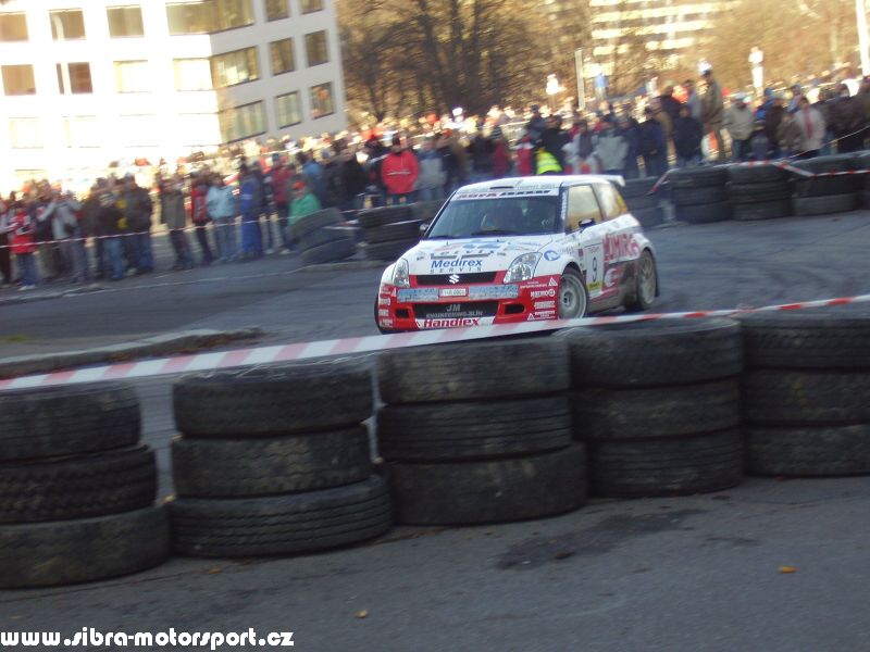 Prask Rallysprint 8. 12. 2007