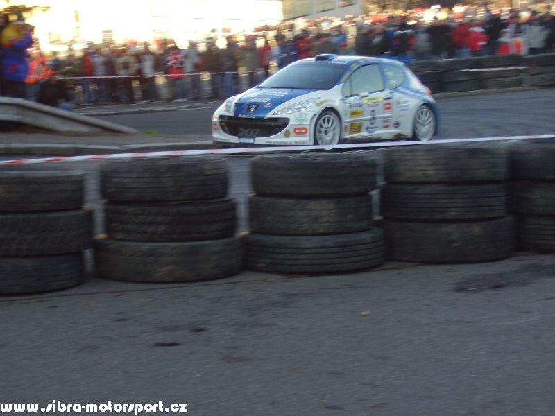 Prask Rallysprint 8. 12. 2007