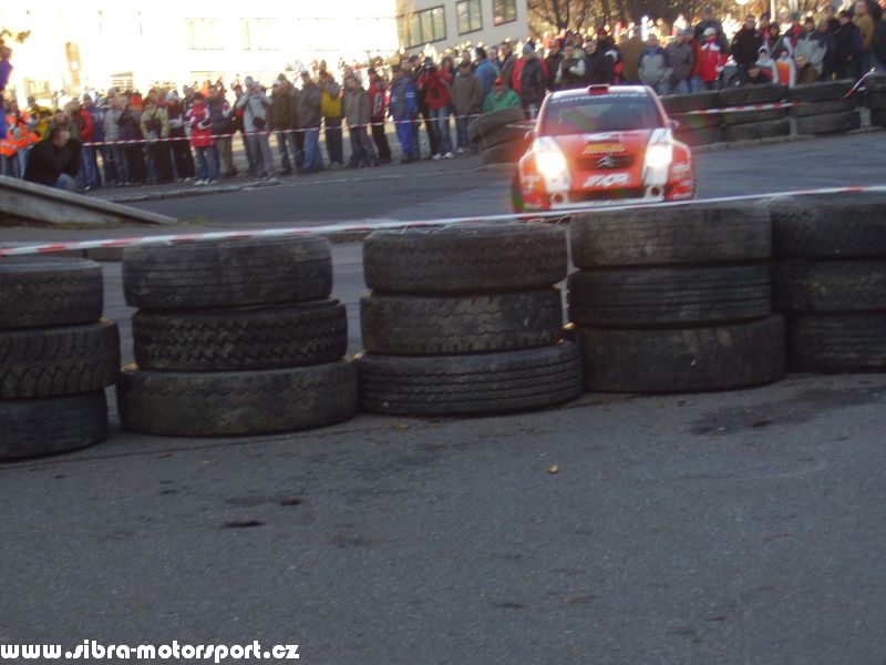 Prask Rallysprint 8. 12. 2007