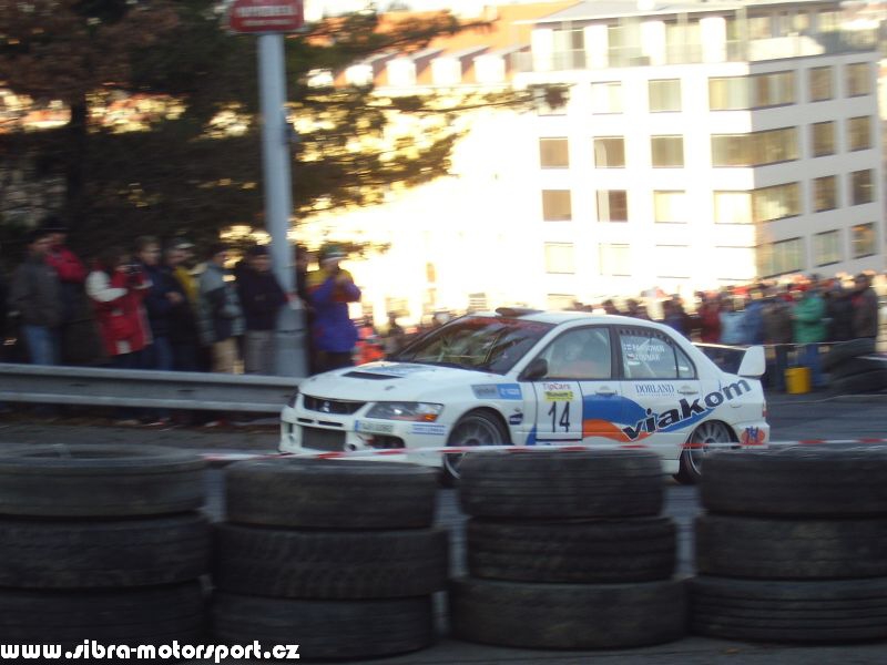 Prask Rallysprint 8. 12. 2007