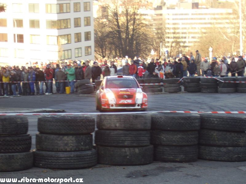 Prask Rallysprint 8. 12. 2007