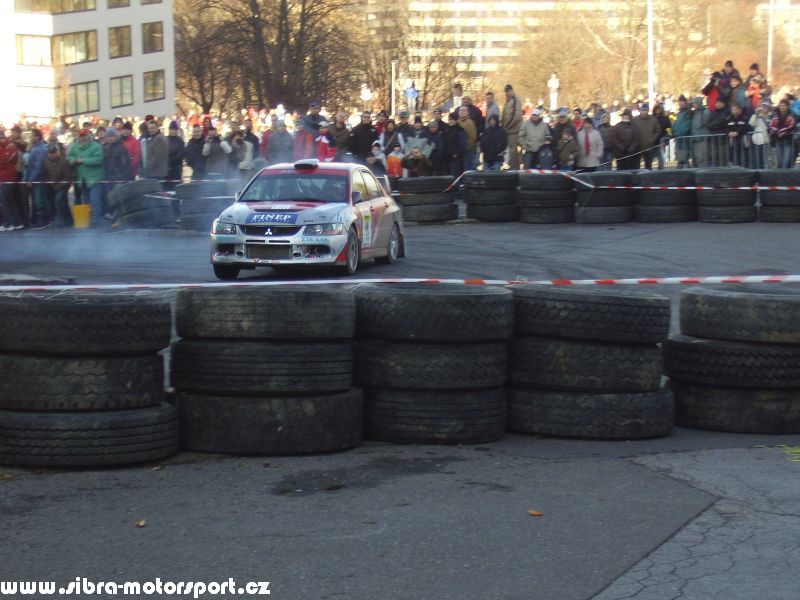 Prask Rallysprint 8. 12. 2007