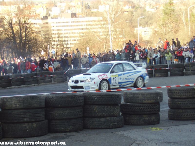 Prask Rallysprint 8. 12. 2007