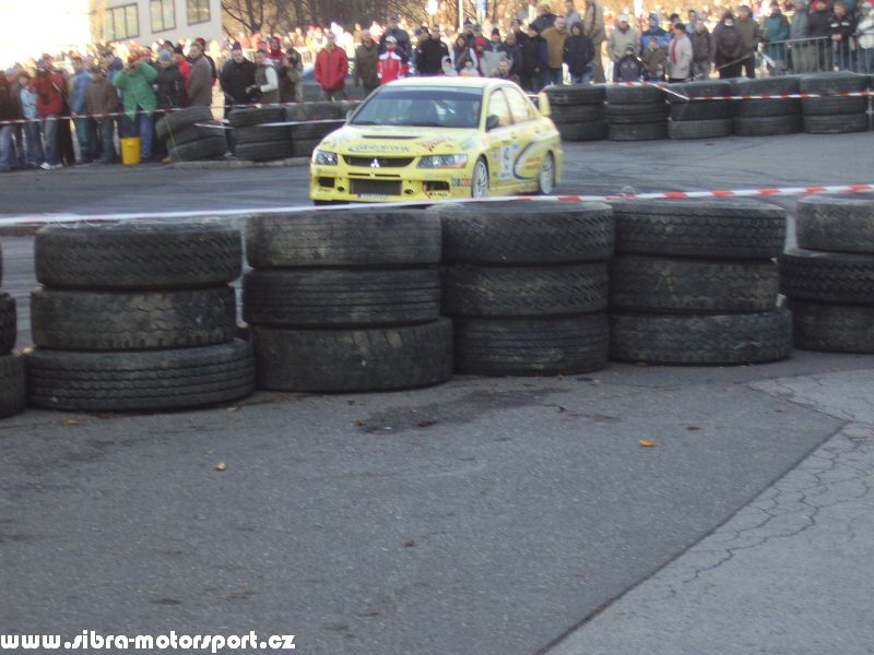 Prask Rallysprint 8. 12. 2007