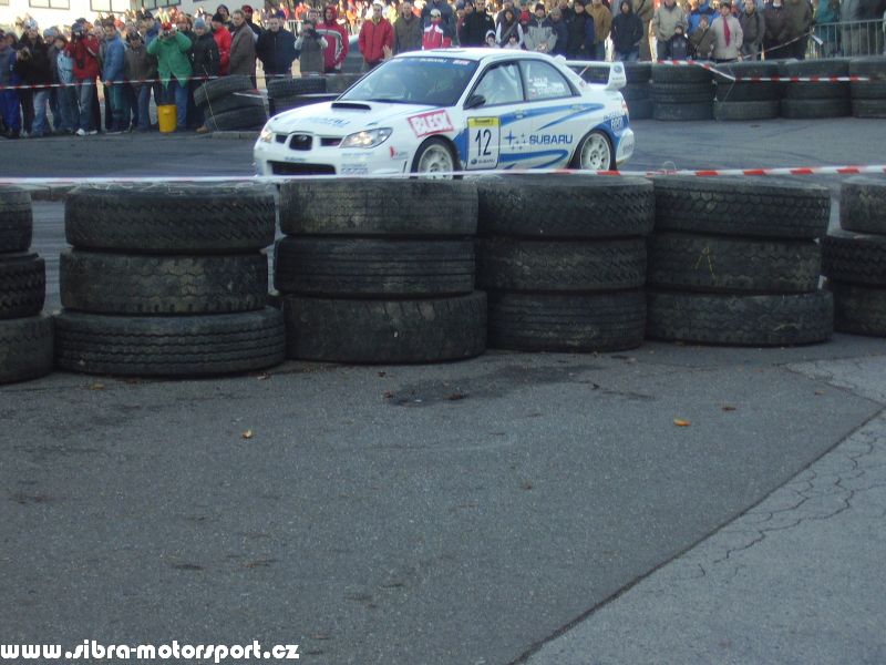 Prask Rallysprint 8. 12. 2007