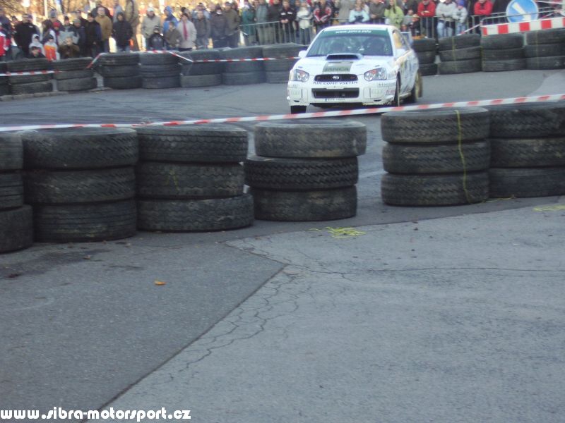 Prask Rallysprint 8. 12. 2007