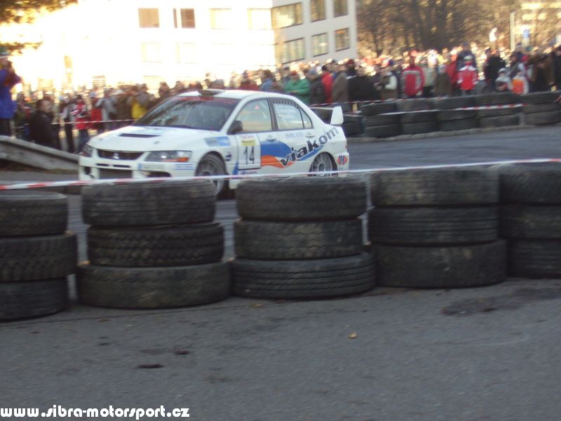 Prask Rallysprint 8. 12. 2007