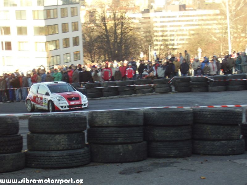 Prask Rallysprint 8. 12. 2007