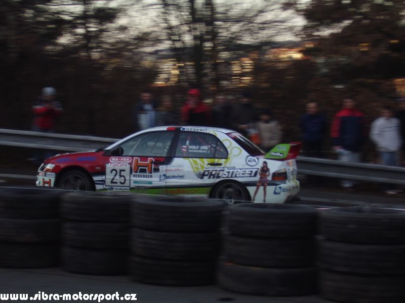 Prask Rallysprint 8. 12. 2007
