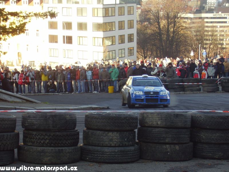 Prask Rallysprint 8. 12. 2007