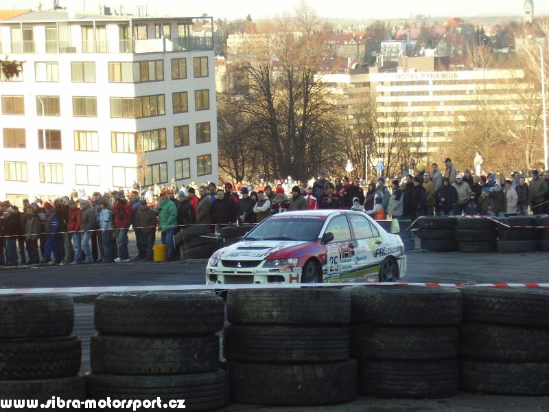 Prask Rallysprint 8. 12. 2007