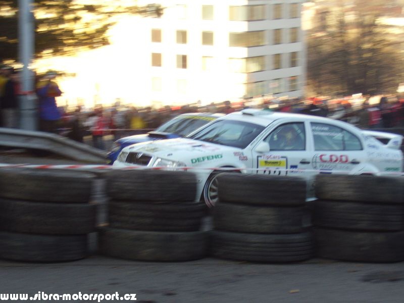 Prask Rallysprint 8. 12. 2007