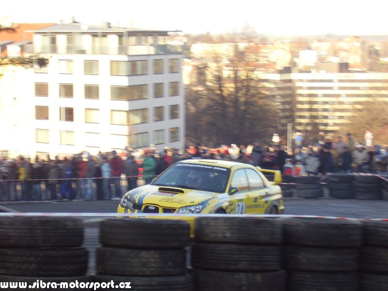 Prask Rallysprint 8. 12. 2007