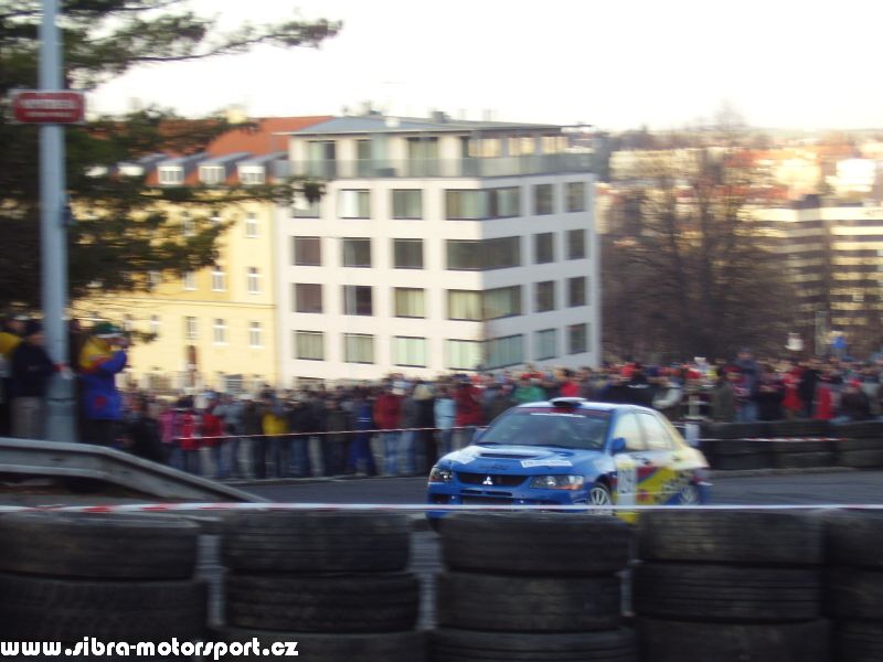 Prask Rallysprint 8. 12. 2007