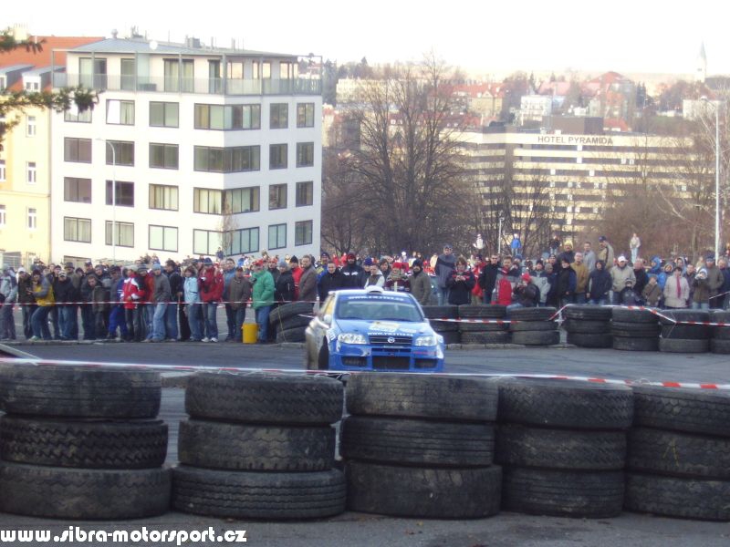 Prask Rallysprint 8. 12. 2007