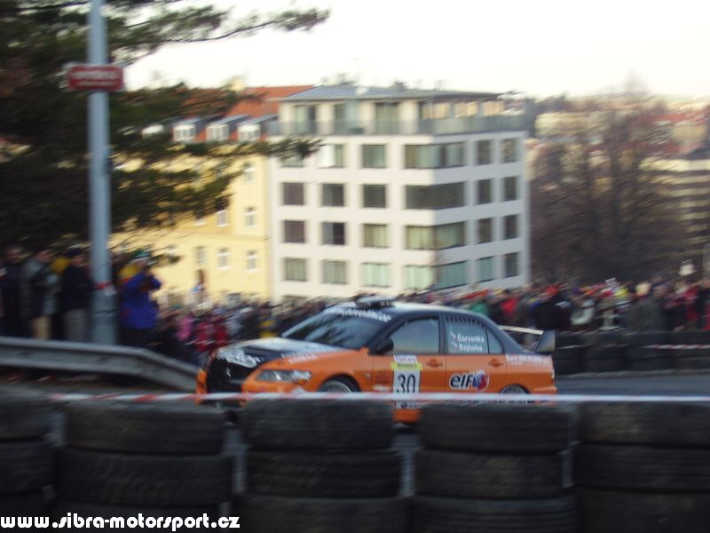Prask Rallysprint 8. 12. 2007