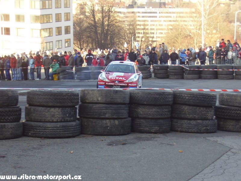 Prask Rallysprint 8. 12. 2007