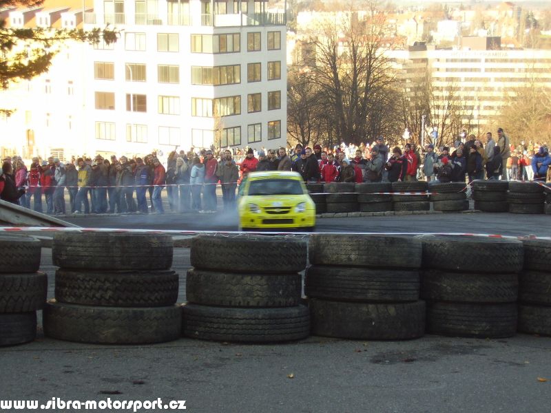 Prask Rallysprint 8. 12. 2007