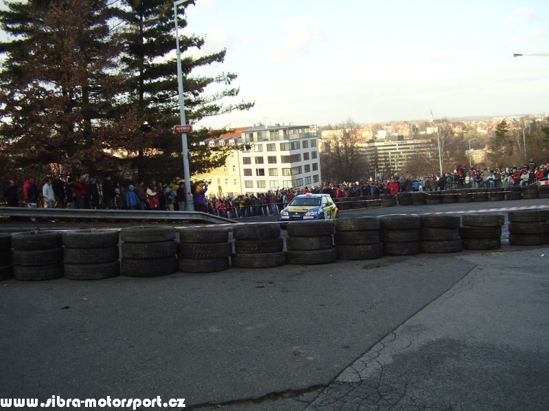 Prask Rallysprint 8. 12. 2007