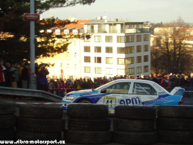 Prask Rallysprint 8. 12. 2007