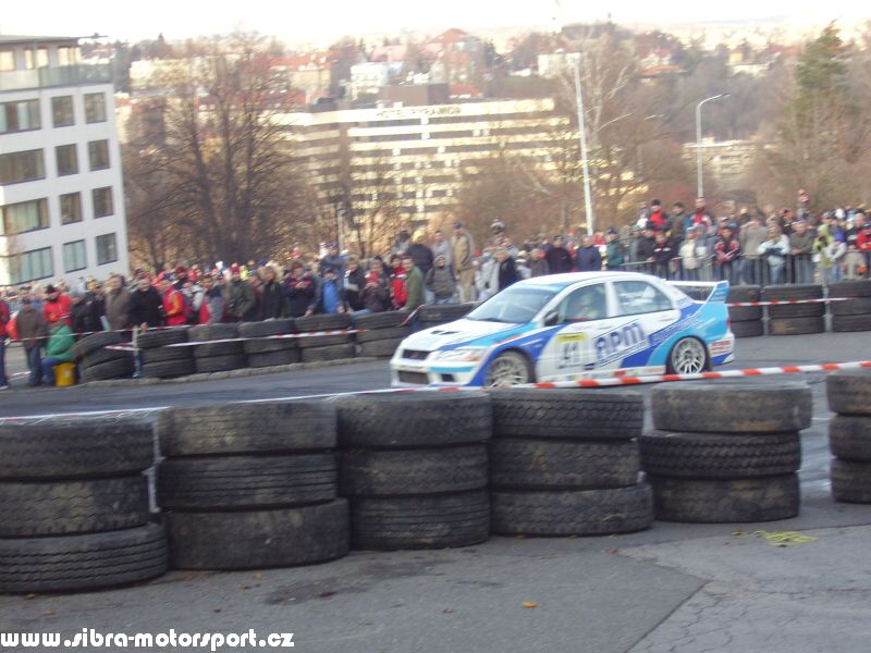 Prask Rallysprint 8. 12. 2007
