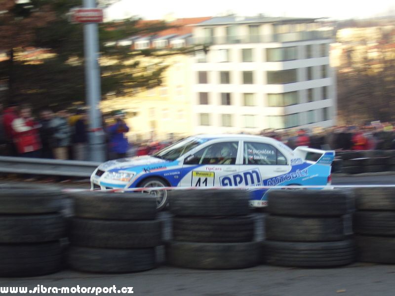 Prask Rallysprint 8. 12. 2007