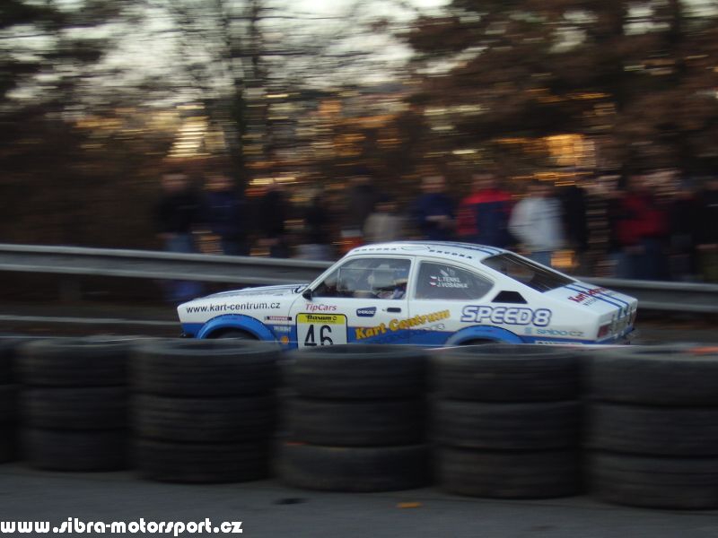 Prask Rallysprint 8. 12. 2007