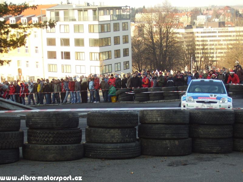 Prask Rallysprint 8. 12. 2007