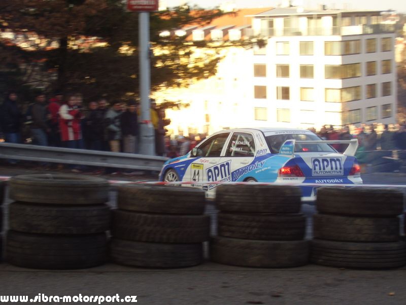 Prask Rallysprint 8. 12. 2007
