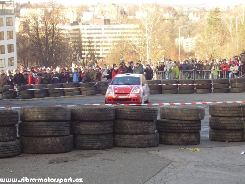 Prask Rallysprint 8. 12. 2007