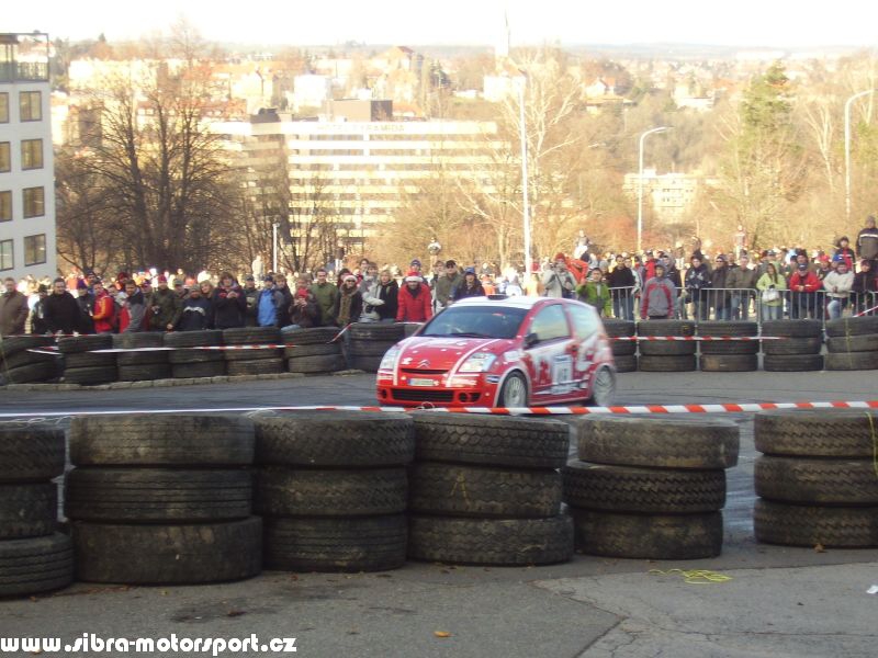 Prask Rallysprint 8. 12. 2007