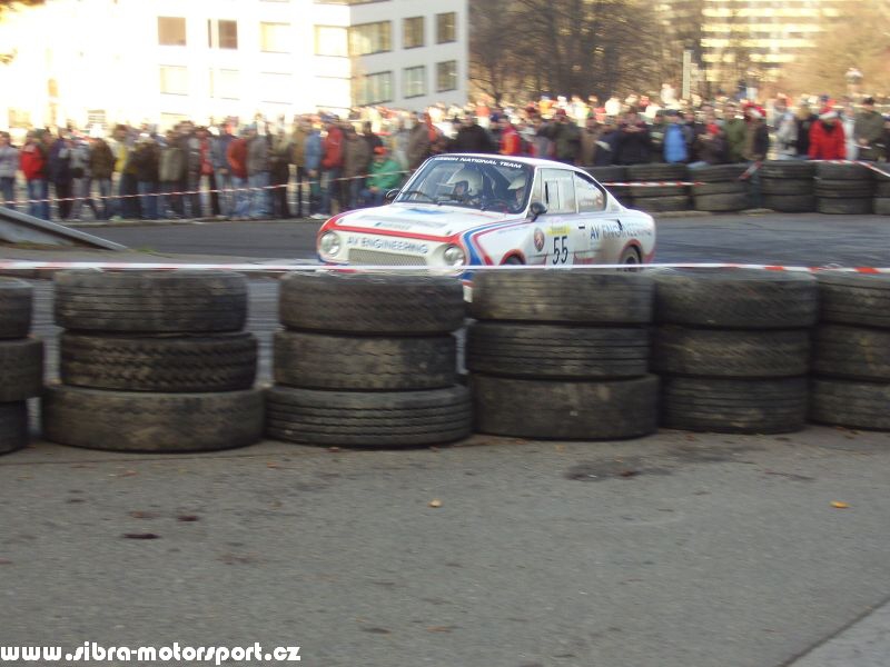 Prask Rallysprint 8. 12. 2007
